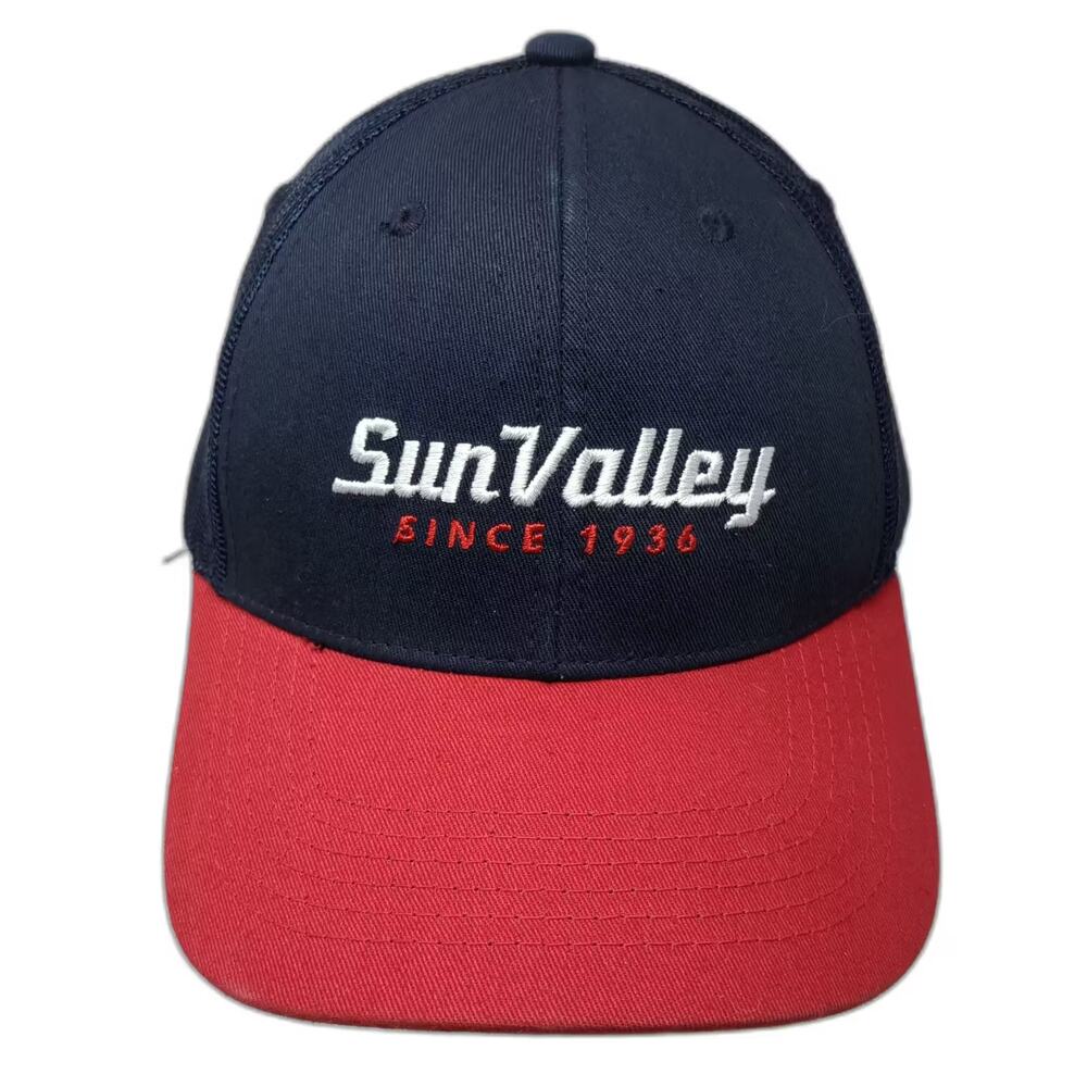 Sport Design Sweden Sun Valley Trucker Hat Blue Red OS Embroidered Mesh Back